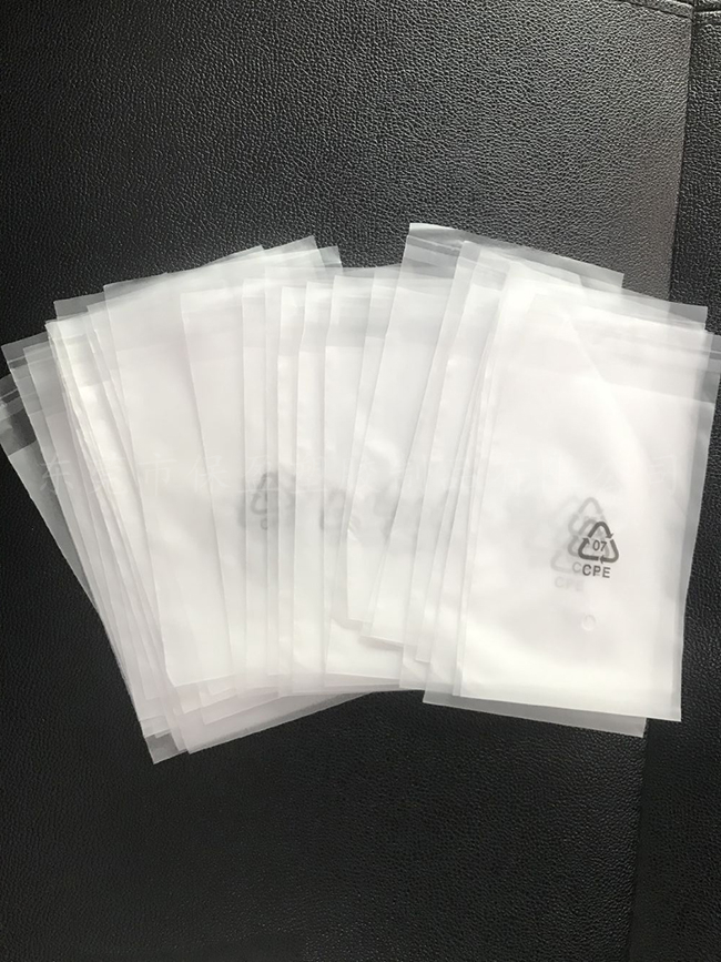 CPE printing self-adhesive bag